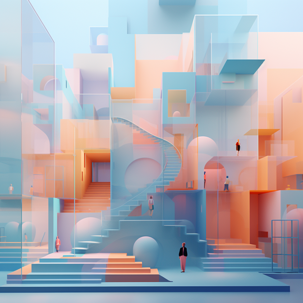 SHA Dee Blobs architecture subtle shades blue orange colors 9bcac97b b11b 40cf 9bf6 313ae52da4a2 0